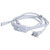 63-411 - 8-Foot Power Cord with Line Switch White Finish - Satco/Nuvo