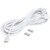 64-176 - 10 Foot Indoor Extension Cord M2M Pins White - Satco/Nuvo