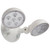 67-143 - 1.5W Weatherproof Low Power Dual Head Remote Emergency Light 150 Lumens 5700K - Satco/Nuvo