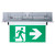 67-530 - Running Man Green Edge Lit Exit Sign 120-347V 3W 5700K 2HR Backup Single/Dual Face - Satco/Nuvo