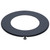 80-2910 - 4 Inch Round Flat Wafer Downlight Trim Black Finish - Satco/Nuvo
