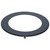80-2911 - 6 Inch Round Flat Wafer Downlight Trim Black Finish - Satco/Nuvo