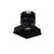 NIO-4PSTLNDCCDXBB/HL - 4" Iolite PLUS Square Trimless Downlight 1500-2500lm Comfort Dim Black Finish - Nora Lighting