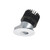 NIO-4RPHACDXHZMPW/HL - 4" Iolite LED Round Adjustable Pinhole 1500-2500lm Comfort Dim Haze/Matte Powder White - Nora Lighting