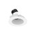 NIO-4RSLA27QMPW - 4" Iolite LED Round Adjustable Slot 10-Degree Optic 850lm 12W 2700K Matte Powder White - Nora Lighting