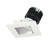 NIO-4SWCDXHZMPW/HL - 4" Iolite LED Square Wall Wash 1500lm/2000lm Comfort Dim Haze Reflector Matte Powder White - Nora Lighting