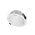 NIOC-4RSPMPW - 4" Iolite Can-less Sloped Downlight Trim 12W 1100lm Adjustable +/-10° Matte Powder White - Nora Lighting