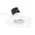 NPR-56RSLACDXMPW - 5/6 inch Pearl LED Round Adjustable Slot Retrofit 700lm 12W Comfort Dim MPW - Nora Lighting
