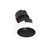 NPRLV-4RSLA40XBMPW - 4" Low Voltage LED Round Adjustable Slot Retrofit 1050lm 11W 3000K Black Reflector Matte Powder White - Nora Lighting