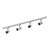 NTL-181BZ - 3-ft Track Pack with 3 Gimbal Ring MR16 Low Voltage Track Heads Bronze - Nora Lighting