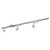 NTLE-85040S - 4-ft Track Pack with 3 Aiden 800lm LED 80+ CRI 4000K Track Heads Silver - Nora Lighting