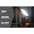 WL40024 - 1500 Lumen Portable LED Work Light 16W 4000K Steel H-Stand - Southwire Woods Pro
