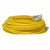 4389SW8802 - 100 ft 10/3 SJTW Triple Tap Lighted End Extension Cord Yellow - Southwire