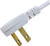 2235 - Cube Tap 16/2 SPT-2 3ft White Slimline Indoor Extension Cord - Southwire