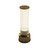 K70401 - CANDLESTICK Rechargeable Cordless LED Table Lamp, 3-Levels Brightness Touch Sensor Control, Brushed Brass - Bulbrite