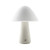 K70600 - MUSHROOM Rechargeable Cordless LED Table Lamp, 3-Levels Brightness Touch Sensor Control, Off White - Bulbrite