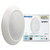 773277 - 25-Watt LED 10" Disc, 3000K, 2000 Lumens, White Finish - Bulbrite