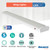 4 ft. 3000K LED Dimmable Wraparound Light W/ Battery Backup (120-277v), 5300 Lumens, White