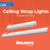 4 ft. 3000K LED Dimmable Wraparound Light W/ Battery Backup (120-277v), 5300 Lumens, White