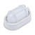EOL-WL14WH-3100se - 6.2W LED Oval Bulkhead Wall Light 434 Lumens 6CCT Selectable 2700K-6500K Wet Rated - Euri Lighting
