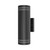 EUDC-31W103SP - 31W LED Outdoor Up & Down Wall Sconce 3000Lm 3CCT Selectable Dusk to Dawn Photocell - Euri Lighting