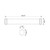 EIN-VL19FR-3001e - 3ft Dimmable LED Indoor Vanity Light 18/25/30W Selectable 1698/2323/2760 Lumens 3000/4000/5000K 90+ CRI Brushed Nickel - Euri Lighting