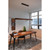 EWD5-30W113P - 59" LED Linear Wood Pendant 30W 2850 Lumens 3000K Damp Rated - Euri Lighting