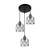 ASD ATTIC NOVA-PN-3E26R-BK - 3-Light Black Pendant with E26 Sockets - ASD Lighting
