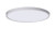 ASD-LPR-7D15WH - 7in 15W LED Round Edge-Lit Panel Selectable CCT White - ASD Lighting
