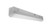 ASD-LSF8-2A25WH - 2ft LED Striplight 15/20/25W 120-277V 3CCT White - ASD Lighting