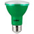 40250-SU - 3W Green LED PAR20 Medium Base Bulb 3-Pack - Sunlite