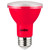 40247-SU - 3W Red LED PAR20 Flood Bulb 3 Pack Medium E26 120V - Sunlite