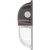 08564-SU - 30W LED Mini Wall Pack Selectable CCT Bronze w/ Photocell - Sunlite