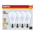 S14333 - 15W LED A19 Bulb 2700K Medium Base 4-Pack - Satco