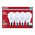 S14349 - 6.5W LED A19 Bulb 4000K Medium Base 4-Pack - Satco