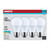 S14351 - 6.5W LED A19 Bulb 5000K Medium Base 4-Pack - Satco