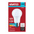 S14361 - 9.8W LED A19 5000K Medium Base Plastic Bulb 120V - Satco