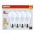 S14369 - 13.5W LED A19 Bulb 2700K Medium Base 4-Pack - Satco