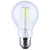 S14387 - 8W LED A19 Green Straight Filament Bulb 120V 1-Pack - Satco