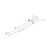 65-1231 - 4 Foot Momentum Recessed Flange Frame Kit White - Satco