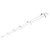 65-1232 - 8 Foot Flange Kit for Momentum Linear System White - Satco