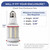 KT-LED80PSHID-FC-EX39-8CSB-D - 80W LED HID Lamp Selectable CCT - Keystone Technologies