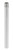 KT-5CC-2-18-3/8IPS - 18in Rigid 3/8 IPS Exit Sign Stem White - Keystone Technologies