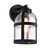 3-5200D-05-E26 - 8W 2700K ST21 LED Outdoor Wall Light Black - Sun Park Electronics