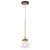P493D-35/30-E26 - 8W ST21 LED Mini Pendant Clear Glass 2700K - Sun Park Electronics