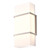 W195D-3000K-62 - 15W LED Wall Sconce 3000K Satin Nickel - Sun Park Electronics