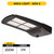 SAL2-3-LS-CS-T35X-U-BZ - 200W LED Sektor Area Light Selectable CCT Bronze - Halco