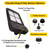SAL2-2-LS-CS-T35X-H-BZ - 150W Sektor G2 HV LED Area Light Selectable CCT Bronze - Halco