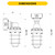 VPTAJR-LS-RGBW-U-GR - LED Vaportight Jelly Jar RGBW Lumen Selectable - Halco