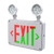 EMG-WLEXC-WH-RG - Wet Location Exit/Emergency Combo Red/Green 120-277V - Halco